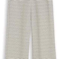 Pantalón Tom Tailor White Black Knit Stripe 1051408 40392 - Imagen 1