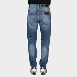 Pantalón Vaquero Antony Morato Jeans Blue Cropped MMDT00299 FA750371 7010 - Imagen 2