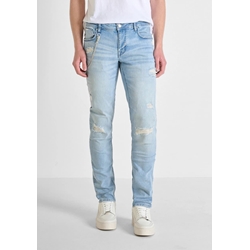 Pantalón Vaquero Antony Morato Jeans Iggy Tapered Fit Blue Denim MMDT00245 FA750591 7010 - Imagen 1