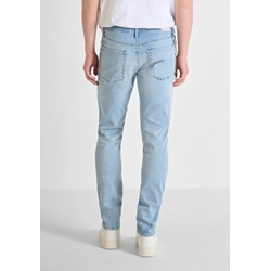Pantalón Vaquero Antony Morato Jeans Iggy Tapered Fit Blue Denim MMDT00245 FA750591 7010 - Imagen 2