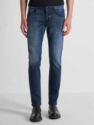 Pantalón Vaquero Antony Morato Kurt Comfort Tapered Blu Denim MMDT00282 FA750637 7010 - Imagen 1