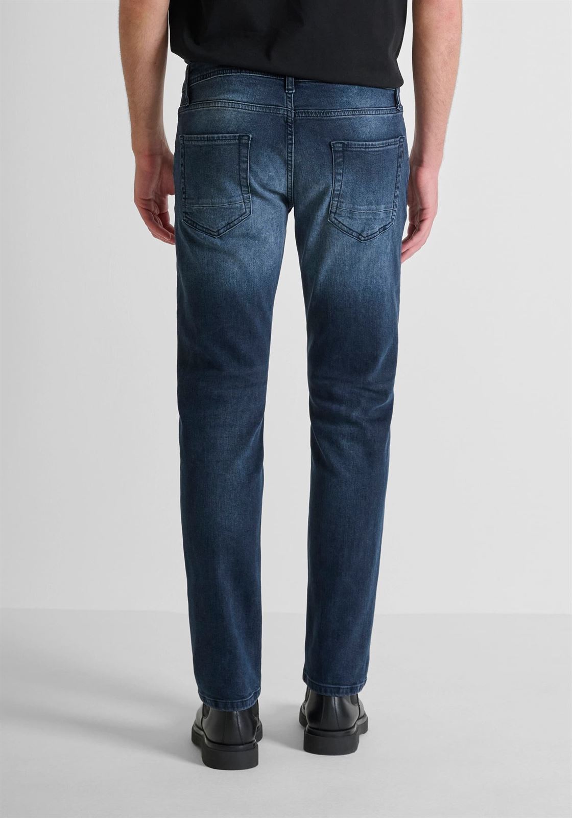 Pantalón Vaquero Antony Morato Kurt Comfort Tapered Blu Denim MMDT00282 FA750637 7010 - Imagen 2