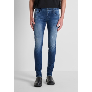 Pantalón Vaquero Antony Morato Ozzy Tapered Blu Denim MMDT00241 FA750611 7010 - Imagen 1