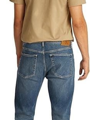 Pantalón Vaquero Calvin Klein Jeans J30J327537 Denim Dark - Imagen 2