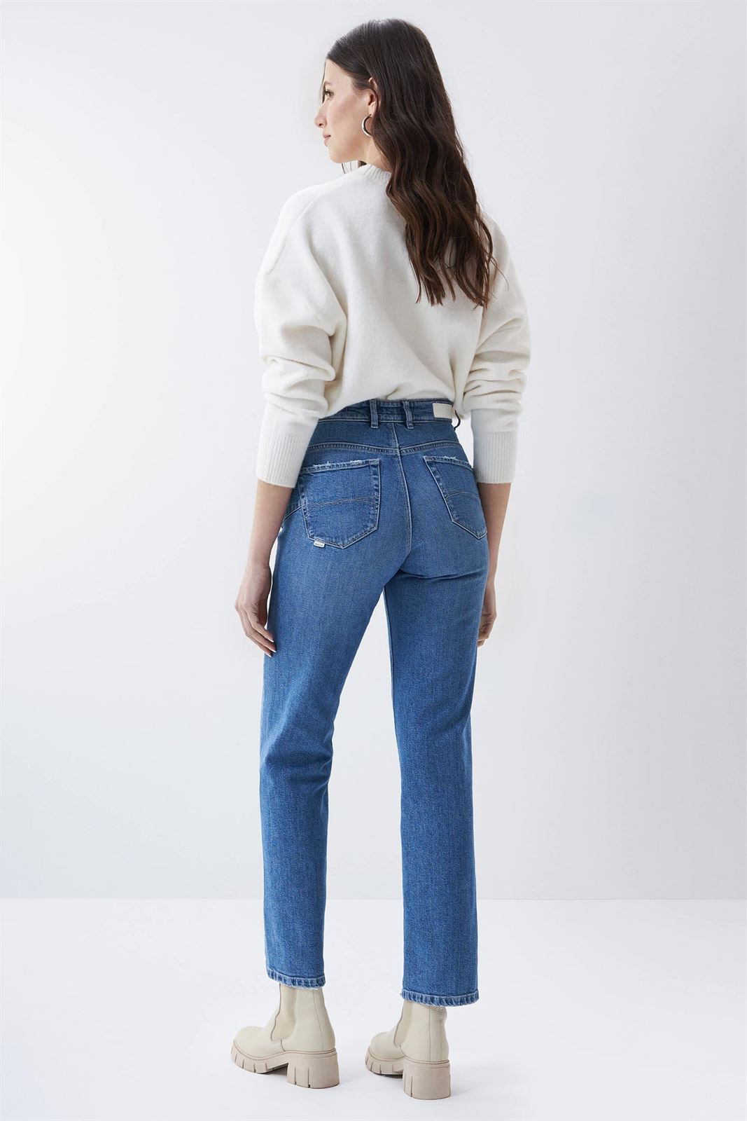 Pantalones online boyfriend chica