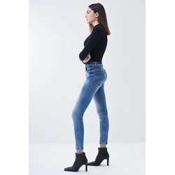 Pantalón vaquero mujer SALSA 126594-8503 AZUL - Imagen 2