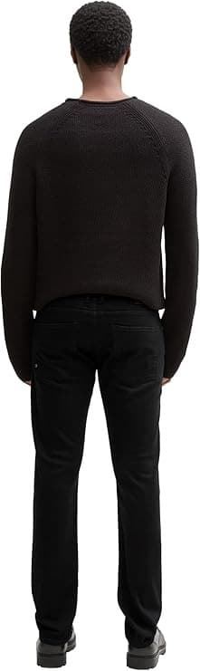 Pantalón Vaquero Negro Denim Slim Tom Tailor 1045757 10273 - Imagen 2