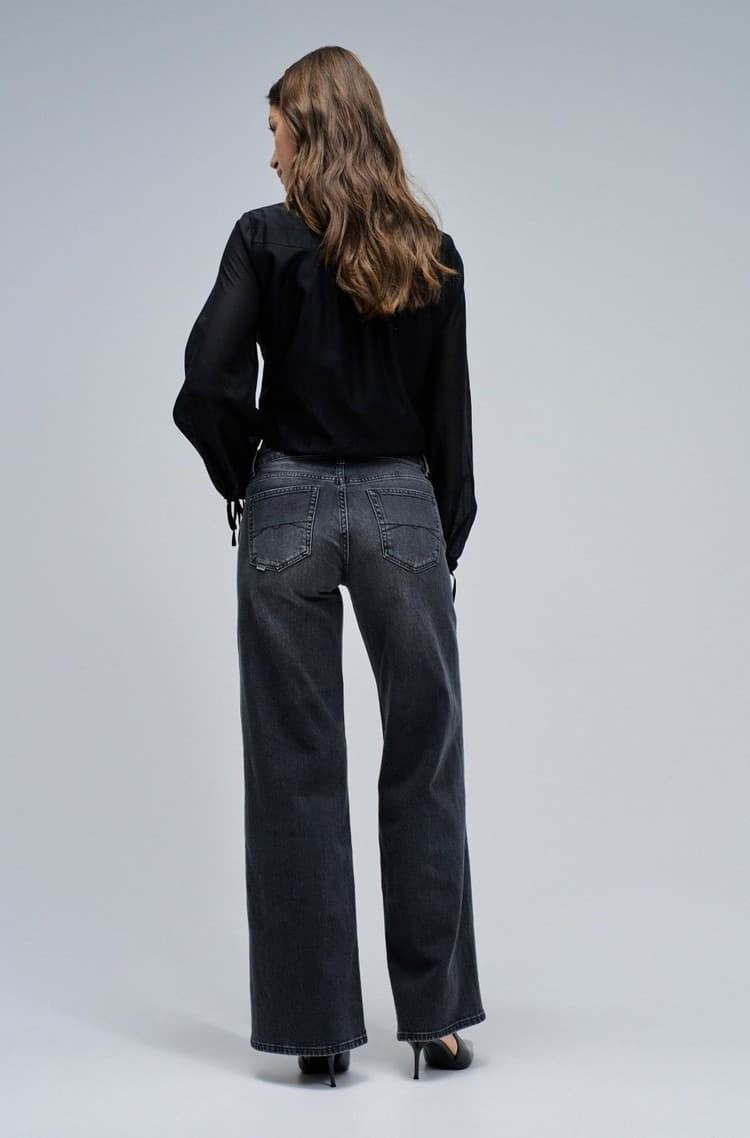 Pantalón Vaquero Negro Salsa Jeans 21010536 - Imagen 3