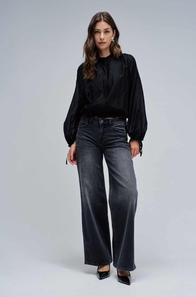 Pantalón Vaquero Negro Salsa Jeans 21010536 - Imagen 4