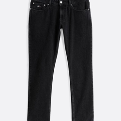 Pantalón Vaquero Negro Tommy Jeans Scanton Slim AI4181 Denim Black DN0DM21135 1BZ - Imagen 1