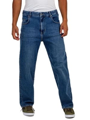Pantalón Vaquero Reell Solid Dark Blue Washed RE4329 - Imagen 1