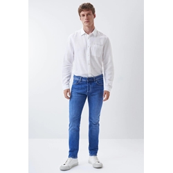 Pantalon vaquero SALSA 125961 8503 azul - Imagen 1