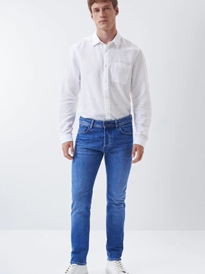 Pantalon vaquero SALSA 125961 8503 azul - Imagen 1