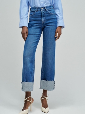 Pantalón Vaquero Salsa Jeans Faith Push in Blue 21010854 853 - Imagen 1