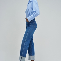 Pantalón Vaquero Salsa Jeans Faith Push in Blue 21010854 853 - Imagen 2