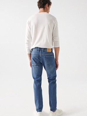 Pantalón Vaquero Salsa Jeans Slim Medium Rise 2106774 852 - Imagen 2