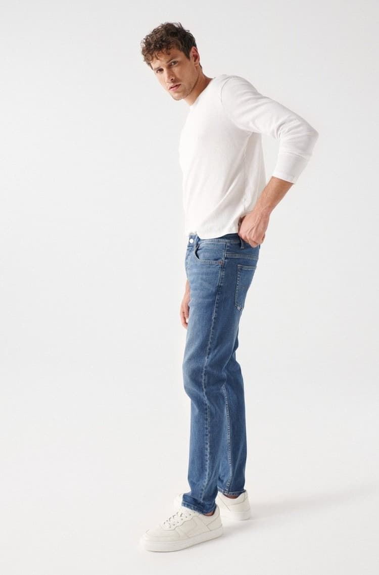 Pantalón Vaquero Salsa Jeans Slim Medium Rise 2106774 852 - Imagen 3
