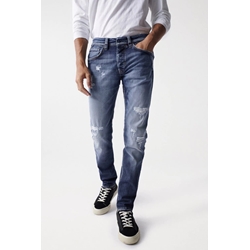 Pantalón vaquero Salsa slim 127310 8503 - Imagen 1