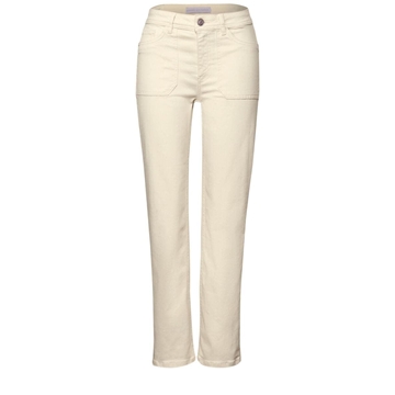 Pantalón vaquero STREET ONE 379424 17124 ECRU - Imagen 1