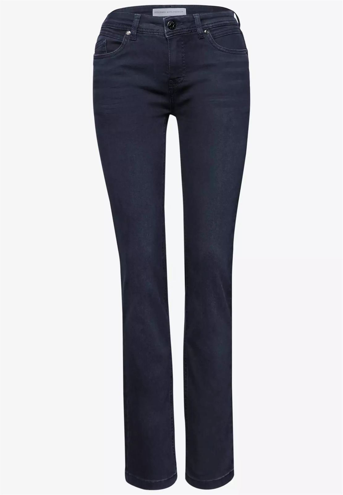 Pantalón vaquero STREET ONE 379753 17428 blue black - Imagen 1