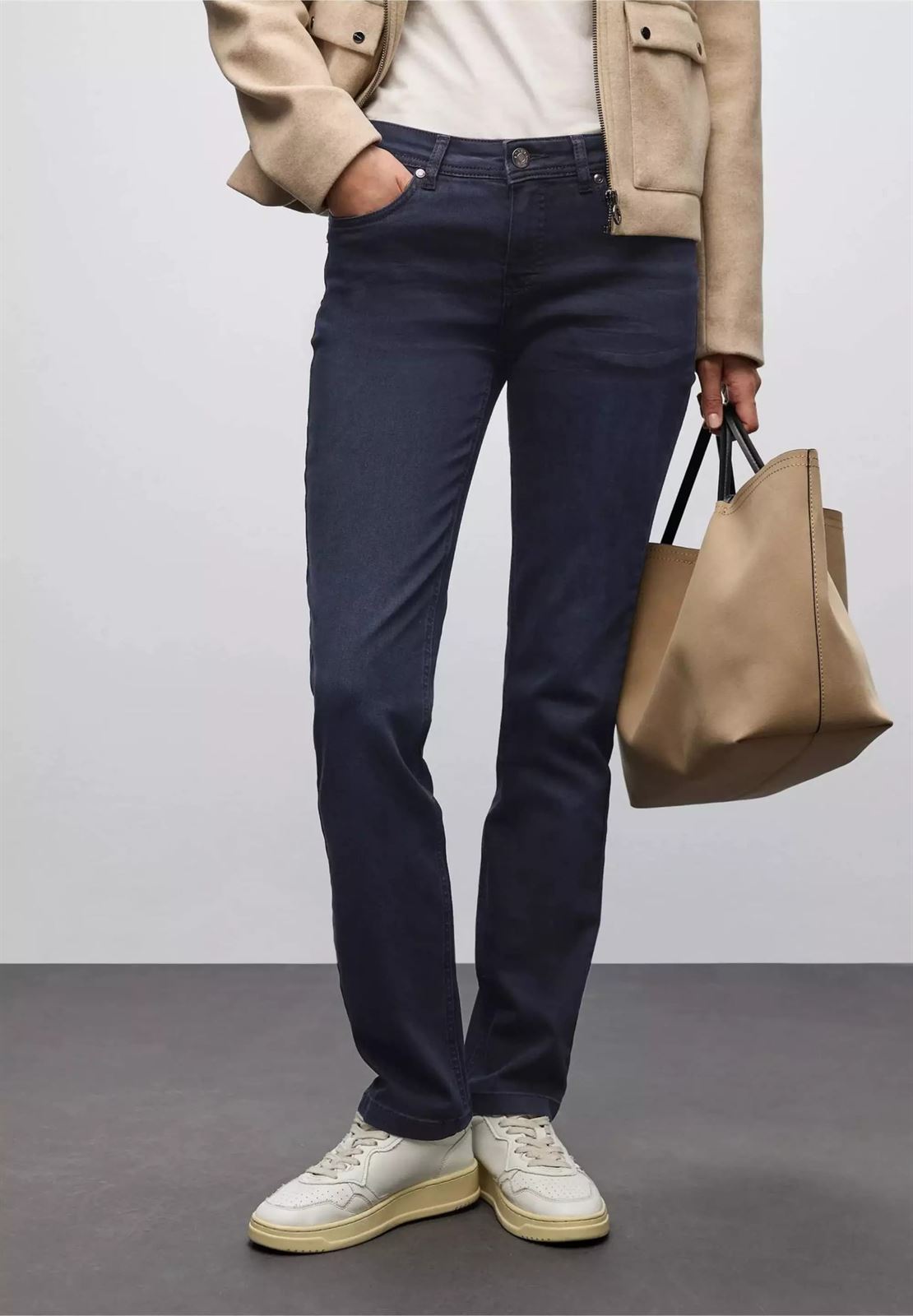 Pantalón vaquero STREET ONE 379753 17428 blue black - Imagen 2