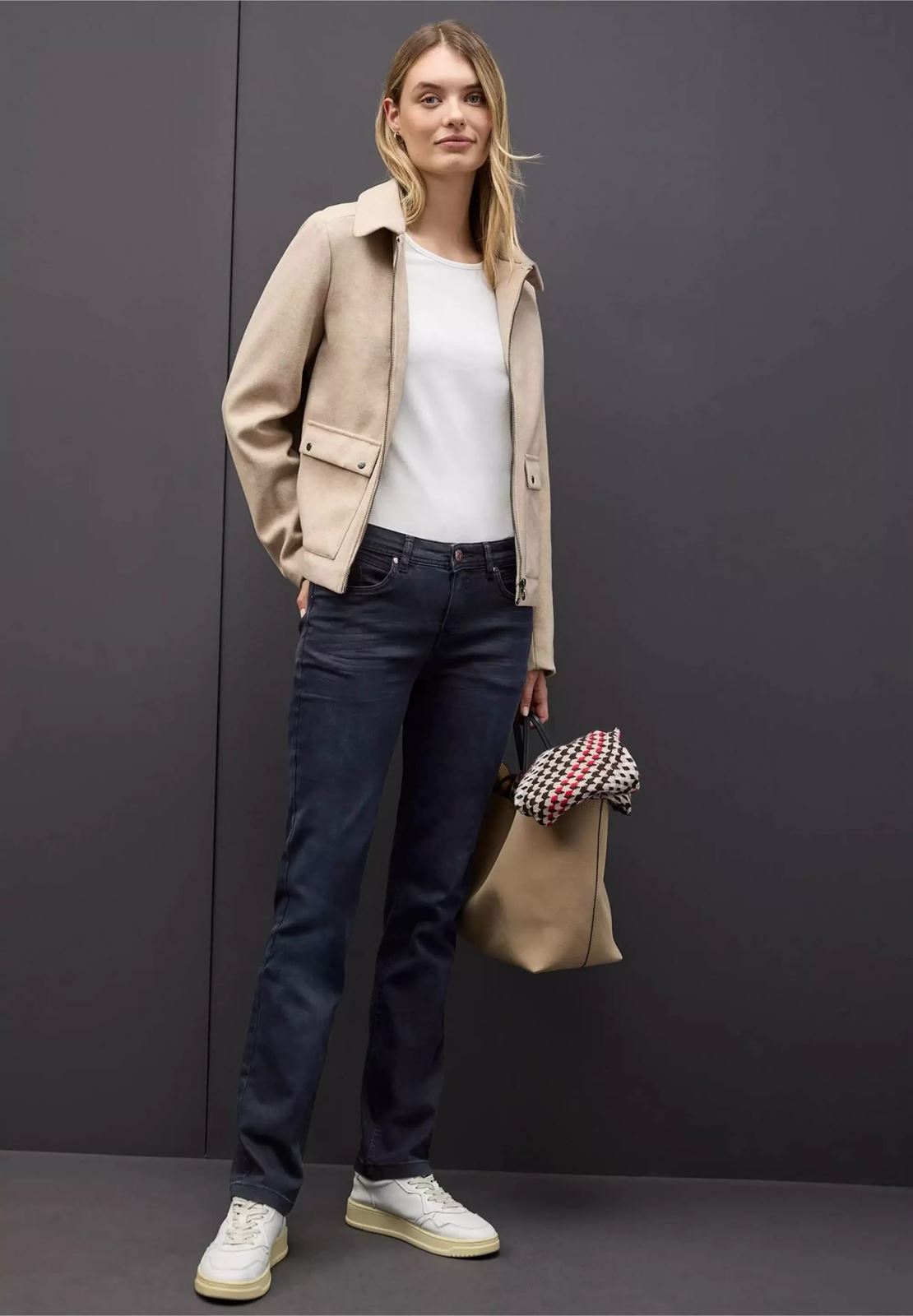 Pantalón vaquero STREET ONE 379753 17428 blue black - Imagen 4