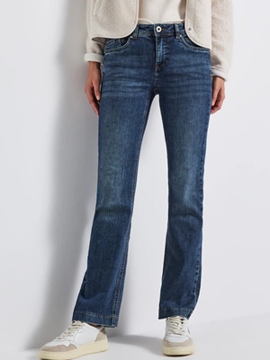 Pantalón Vaquero Street One Bootcut Soft Mid Blue 379664 17359 - Imagen 1