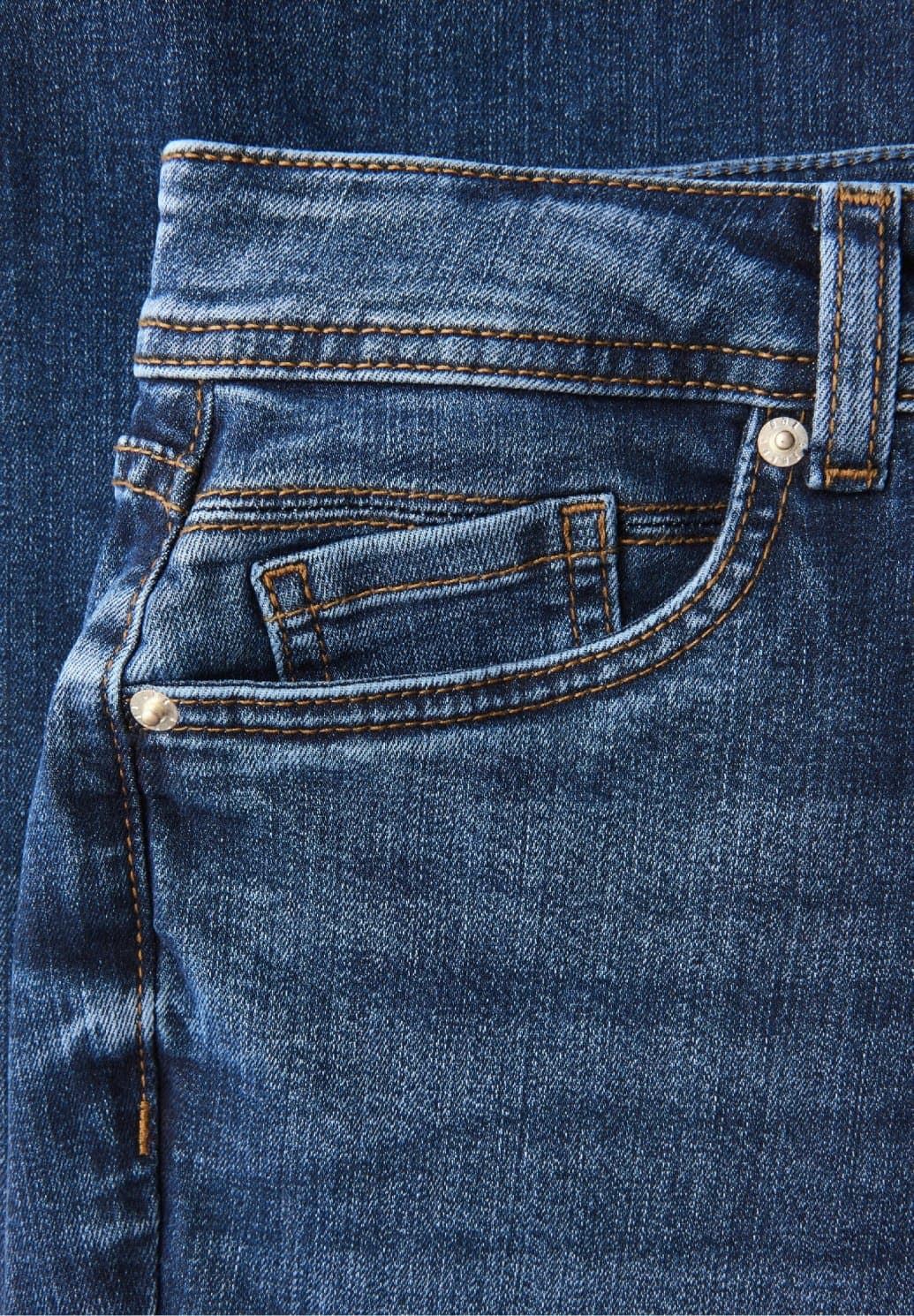 Pantalón Vaquero Street One Bootcut Soft Mid Blue 379664 17359 - Imagen 7