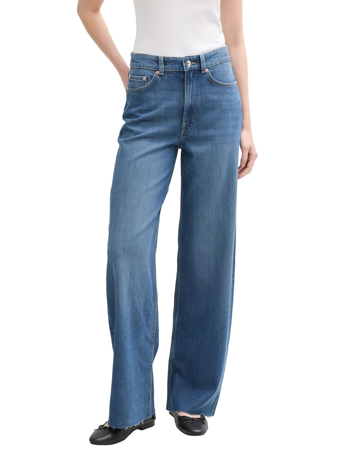 Pantalón Vaquero Tom Tailor Clean Mid Stone Blue Denim 1045469 10113 - Imagen 1