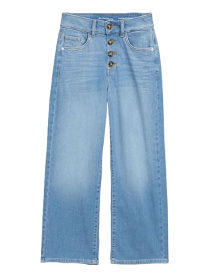 Pantalón Vaquero Tom Tailor Denim Culotte Clean Light Stone Blue Denim 1046584 10112 - Imagen 1
