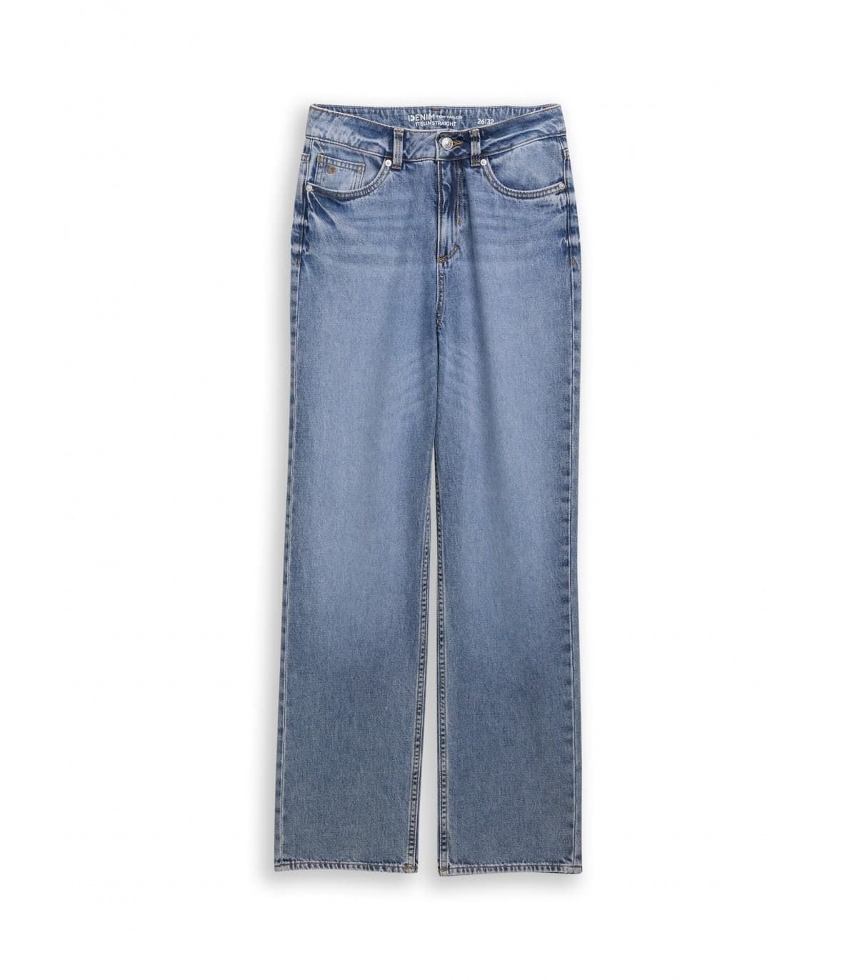 Pantalón Vaquero Tom Tailor Ttelin Straight 1049509 10127 - Imagen 3
