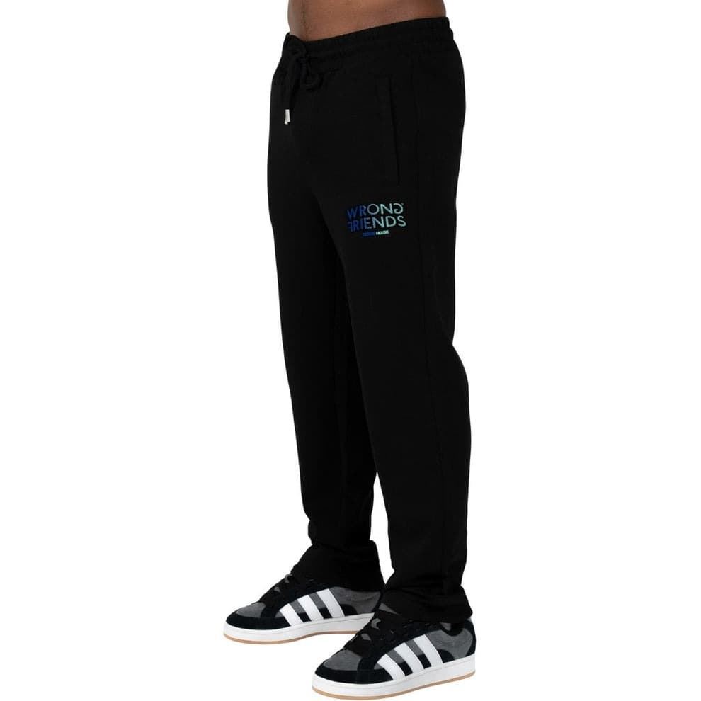 Pantalon WRONG FRIENDS WF1212 Simi Valley Jogger Black/Blue - Imagen 1
