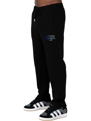 Pantalon WRONG FRIENDS WF1212 Simi Valley Jogger Black/Blue - Imagen 1