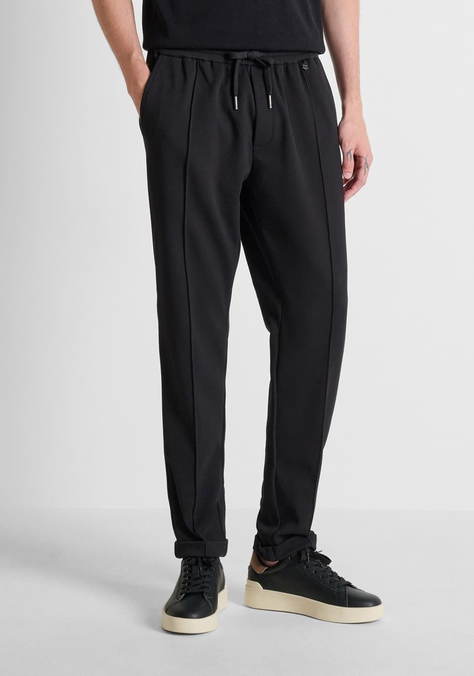 Pantalones Anony Morato Slim Fit Black MMFP00432 FA150247 9000 - Imagen 2