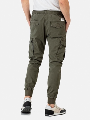 Pantalones REELL Reflex Rib Cargo OLIVE - Imagen 2