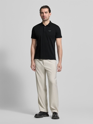 Polo Antony Morato Black MMKS02610 FA1000258 9000 - Imagen 1