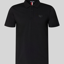 Polo Antony Morato Black MMKS02610 FA1000258 9000 - Imagen 2