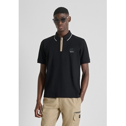 Polo Antony Morato Early Collection MMKS02601 FA100258 9000 - Imagen 2