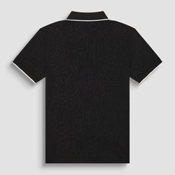 Polo Antony Morato Jakarta Black MMKS02470 FA100083 9000 - Imagen 2