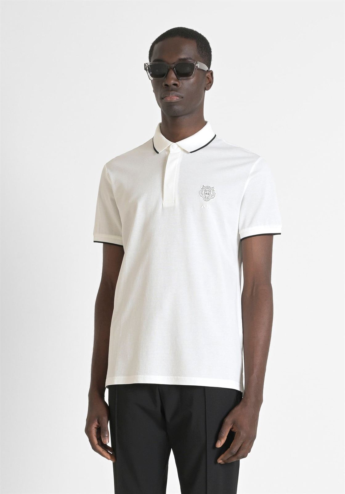 Polo Antony Morato Jakarta MMKS02470 FA100083 1011 - Imagen 3