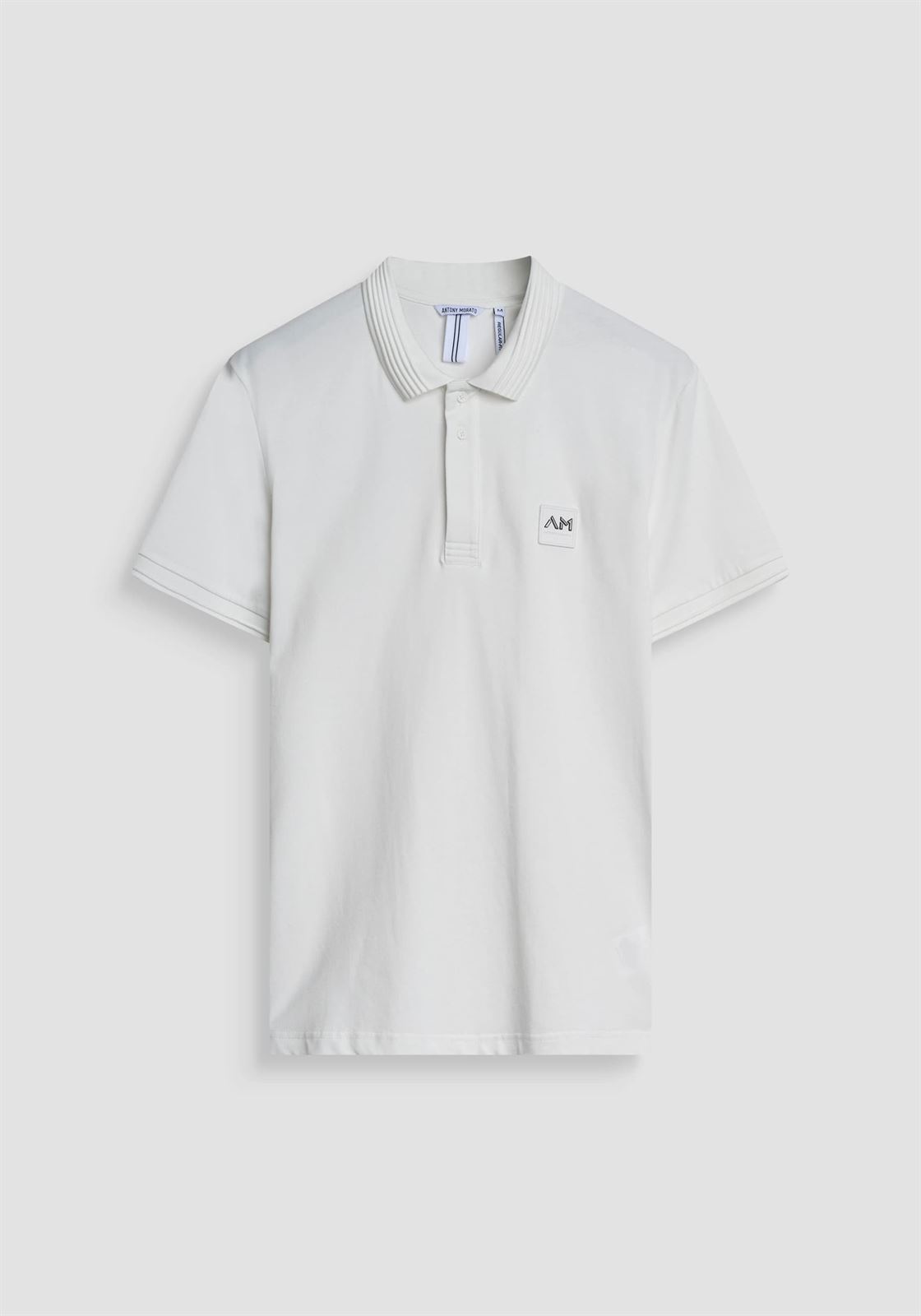 Polo ANTONY MORATO MMKS02577 FA100258 1011 crema - Imagen 1