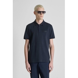 Polo Antony Morato Regular Fit Azul Marino MMKS02645 FA100258 7139 - Imagen 2