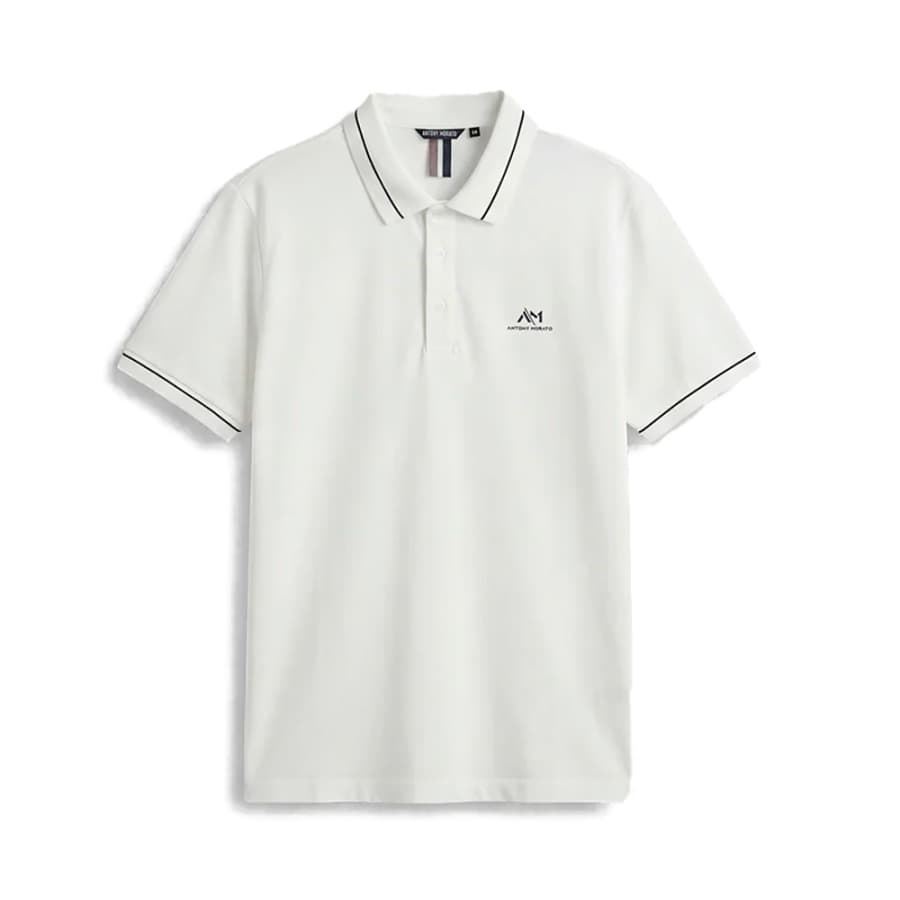 Polo Antony Morato Regular FIt Crema MMKS02665 FA100083 1011 - Imagen 1