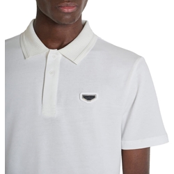 Polo Antony Morato White MMKS02610 FA100240 1011 - Imagen 2