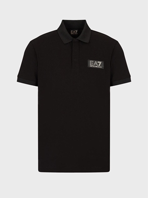 Polo EA7 Emporio Armani  3RPF01 PJ5AZ 1200 NEGRO - Imagen 2