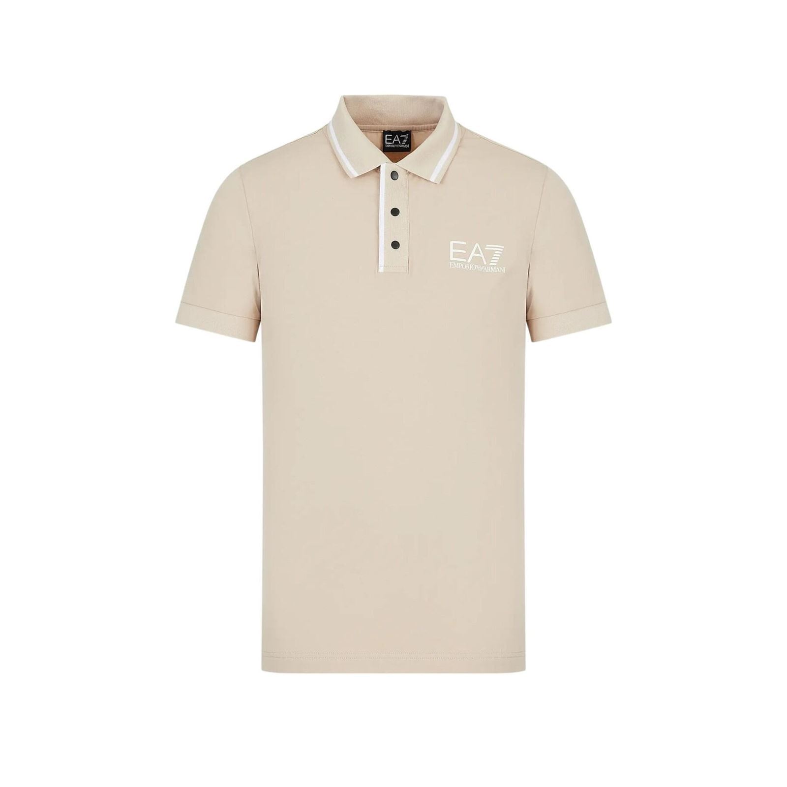 Polo EA7 Emporio Armani 3RPF20 PJ03Z 1722 OXFORD TAN - Imagen 1
