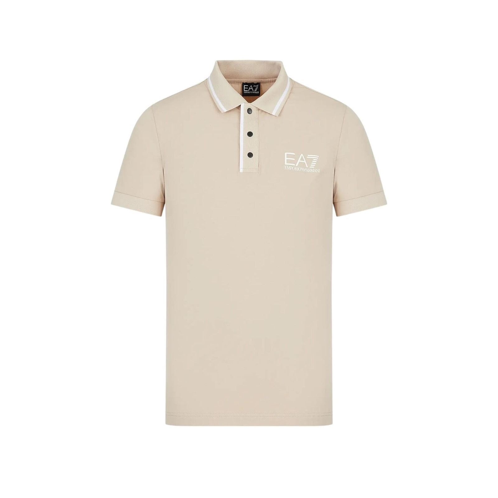 Polo EA7 Emporio Armani 3RPF20 PJ03Z 1722 OXFORD TAN - Imagen 1