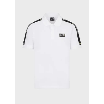 Polo EA7 Emporio Armani 3RPF52 PJ02Z 1100 blanco - Imagen 1