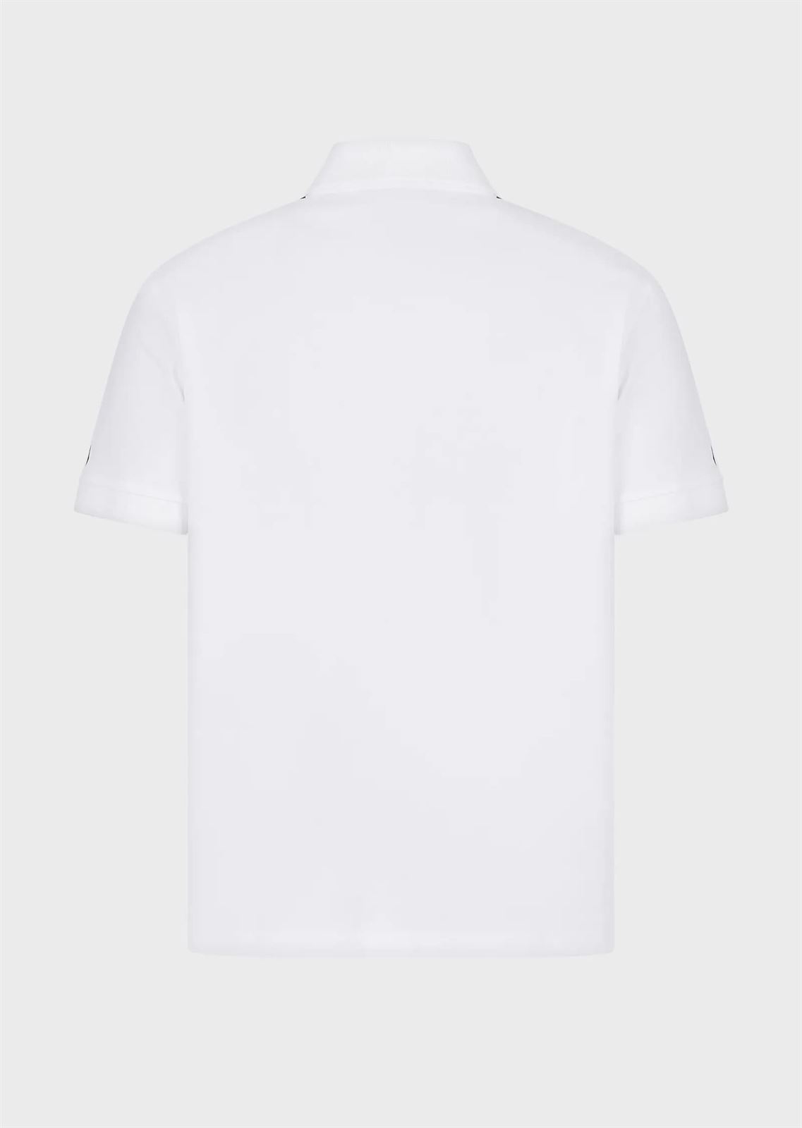 Polo EA7 Emporio Armani 3RPF52 PJ02Z 1100 blanco - Imagen 2