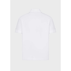 Polo EA7 Emporio Armani 3RPF52 PJ02Z 1100 blanco - Imagen 2